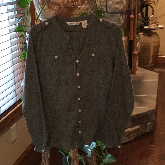 Orvis WOMENS top size M great shape buy 2 for less - Picture 2 of 5
